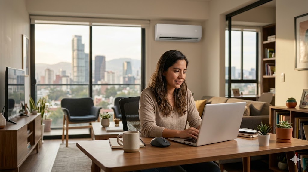 Trabajo desde casa, sin sudar la laptop